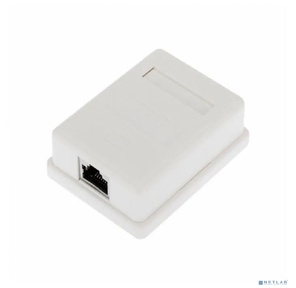 Рoзетка компьютерная внешняя,  1-порт RJ-45  (8P8C),  FTP экранированная,  категория 6,  REXANT