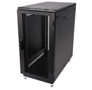 ЦМО Шкаф серверный напольный 24U  (600  1000) дверь перфорированная 2 шт.,  чёрный