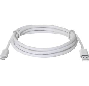 Defender USB кабель ACH01-03BH белый,  USB (AM)-Lightning,  1м  (87479)