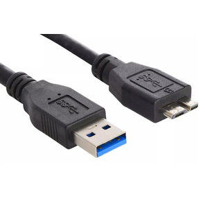 Кабель Buro MK30-AM-1.5 micro USB 3.0 B  (m) USB A (m) 1.5м черный
