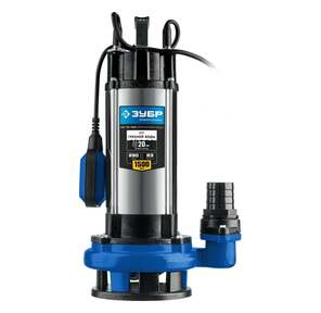 Насос ЗУБР Профессионал НПГ-Т5-1500 дренажный с большим напором,  1500 Вт