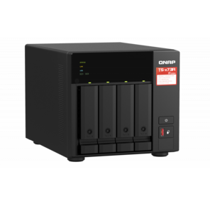 Сетевое хранилище NAS Qnap TS-473A-8G 4-bay настольный Ryzen V1500B