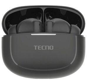 Гарнитура внутриканальные Tecno BD04 черный беспроводные bluetooth в ушной раковине  (BD04 AIR BLACK)
