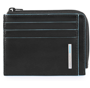 Чехол для кредитных карт Piquadro Blue Square PP4822B2R / N черный натур.кожа