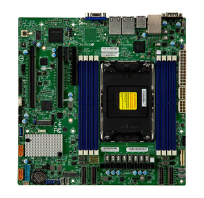 Системная плата /  MB Supermicro X13SEM-F,  1xLGA-4677,  Intel Xeon SP gen 4,  Intel C741,  8x DDR5 4800 / 4400 / 4000 MHz. 2x1Gbe Base-T i350+1xMgmt LAN,  10xSATA3,  2xSATA-DOM,  5xUSB 3.2,   2xPCI-Ex16+1xPCI-E x8+4xMCIO x8,  2xM.2,   mATX