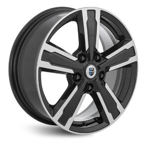 Легковой диск КиК 6, 5 / 16 5*112 алмаз чёрный