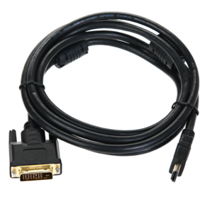 Кабель HDMI to DVI-D  (19M -25M) 2м,  2 фильтра TV-COM <LCG135F-2M>