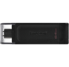 Флеш накопитель 64GB Kingston DataTraveler 70,  USB 3.0,  Черная