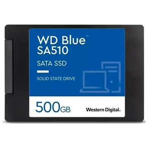 Western Digital WDS500G3B0A SSD Blue,  500GB,  2.5" 7mm,  SATA3,  3D TLC,  R / W 560 / 510MB / s,  IOPs 90 000 / 82 000,  TBW 200,  DWPD 0.2  (12 мес.)
