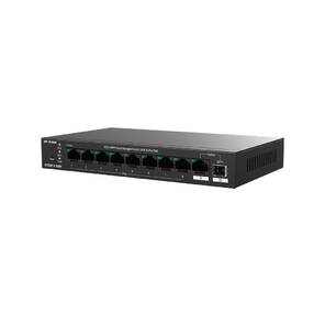 IP-COM G2210P-8-120W Коммутатор управляемый PoE,  10 портов,  9x1 Гбит / с,  SFP 1x1 Гбит / с,  PoE 8x30Вт  (до 110 Вт)