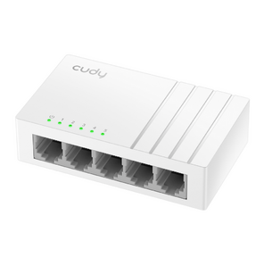 Коммутатор /  5-Port Gigabit Desktop Switch,  5 10 / 100 / 1000M RJ45 Ports,  Loop Detection,  Desktop Plastic Case,  Power Saving,  Plug & Play,  Wall-Mount,   Power Adapter Not Included