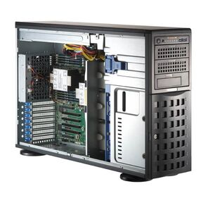 Серверная платформа /  SuperServer SYS-741P-TR  (X13DEI,  CSE-745BTS-R1K23BP)  (2 x LGA-4677,  16xDDR5 Up to 4TB,  8x3.5" SATA3 / SAS / 4*NVME,  Optional DVD-ROM drive,  2 M.2 NVMe,  4 PCIe 5.0 x16 fh,  2 PCIe 5.0 x8 fh,  2x 1GbE port,  2x 1200W Redundant Power)