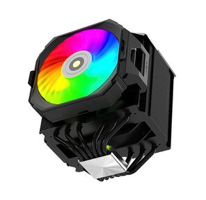 Кулер для CPU ALSEYE i600-B,  Two fans version Product size：144*121*159mm TDP：270W Soldering technology CD texture Application: Intel：LGA115X、1200、1700、1366、2011 AMD：AM4、AM5 Retail