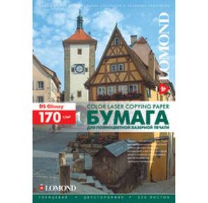 Бумага LOMOND Двухсторонняя Глянцевая 170 г / м2,  A3 / 250л  для лазерной печати