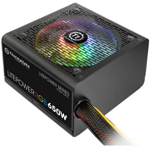 Thermaltake Litepower RGB [PS-LTP-0650NHSANE-1] 650W  /  APFC