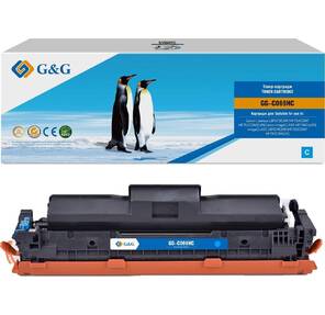 Картридж лазерный G&G GG-C069HC 069H Cyan голубой  (5500стр.) для Canon I_sensys LBP673CDW / MF754CDW / MF752CDW (EUR) / imageCLASS MF756Cx (AP) / LBP674CDW / MF753CDW / MF751CDW (US)