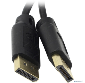 Exegate EX284912RUS Кабель DisplayPort  (20M-20M) 1.8м ExeGate <EX-CC-DP-1.8> v1.2,  позол. контакты