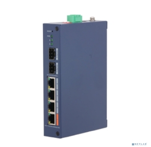 DAHUA DH-CHS4206-4GT-60 4-портовый гигабитный PoE коммутатор с функцией облачного управления  4 RJ45 10 / 100 / 1000Мбит / с  (PoE / PoE+ / Hi-PoE),  2 SFP 1000Мбит / с  (uplink)