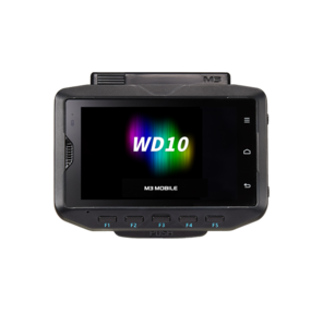 M3 Mobile WD10W [WD1W0C-T0CWSS-HF] {Android 13,  802.11 a / b / g / n / ac,  4" WVGA,  13MP CAM,  BT 5.0,  NFC (HF),  4G / 64G,  3, 350mAh Battery is included and Screen Protector,  Hand Strap are attached.}