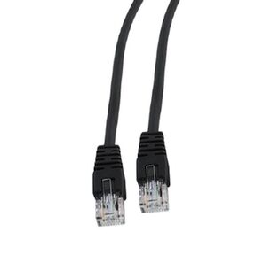 Кабель Cablexpert Патч-корд UTP Cablexpert PP12-5M / BK   кат.5e,  5м,  литой,  многожильный  (черный)