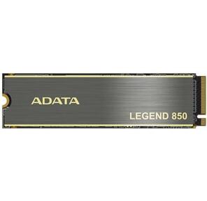 ADATA SSD LEGEND 850,  2TB,  M.2 (22x80mm),  NVMe 1.4,  PCIe 4.0 x4,  3D NAND,  R / W 5000 / 4500MB / s,  IOPs 400 000 / 550 000,  TBW 2000,  DWPD 0.54,  with t Heat Sink  (5 лет)