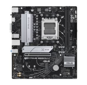 Asus PRIME B650M-K SocketAM5 AMD B650 2xDDR5 mATX AC`97 8ch (7.1) 2.5Gg RAID+VGA+HDMI