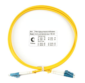 Cabeus FOP (d)-9-LC-LC-1, 5m Шнур оптический duplex LC-LC 9 / 125 sm 1, 5м LSZH