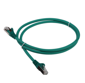 Патч-корд LANMASTER LSZH FTP кат.6,  1.0 м,  зеленый