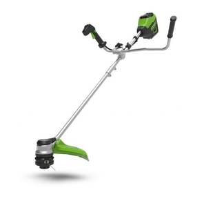 Greenworks Триммер аккумуляторный Greenworks GD60BCB,  60V,  40 см,  бесщеточный с велосипедной ручкой,  без АКБ и ЗУ [2108407]
