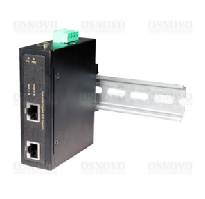 OSNOVO Промышленный PoE-инжектор Gigabit Ethernet на 90W с бустером напряжения