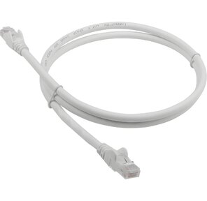 Lanmaster LAN-PC45 / U6-2.0-GY Патч-корд  вилка RJ-45-вилка RJ-45 кат.6 2м серый LSZH