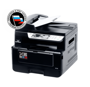 МФУ Катюша M140 принтер / копир / сканер,  40 стр / мин А4 Ч / Б,  Скан: цвет / чб,  CPU 1200 МГц,  Ethernet,  USB,  Wi-Fi  (опция)Пр-во РФ,  3 года гар. МПТ