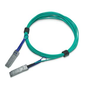 Кабель оптический Mellanox MFA1A00-E020 active fiber cable,  IB EDR,  up to 100Gb / s,  QSFP,  LSZH,  20m