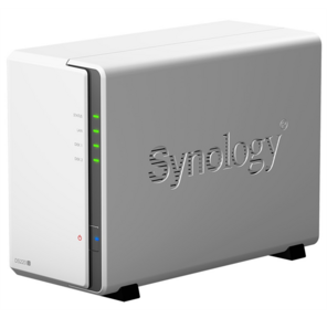 Synology DS220j QC1, 4GhzCPU / 512Mb DDR4 / RAID0, 1 / upto 2HDDs SATA (3, 5') / 2xUSB3.0 / 1GigEth / iSCSI / 2xIPcam (upto 12) / 1xPS / 2YW