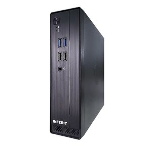 Корпус FoxLine FL-105-AD120-DC-INF  (FL-105-AD120-DC-INF) |FL-105-AD120-DC-INF| mITX case  (2L),  2*USB2.0+2*USB3.0,  1*combo audio,  40mm FAN,  VESA,  w / DC-ATX converter,  w / 120W pwr adapter,  w / pwr