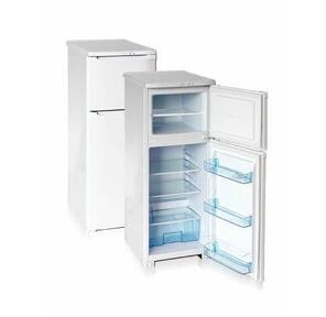 Узкий двухкамерный холодильник с верхней морозильной камерой B-122 Бирюса Белый 150 / 115 / 35л