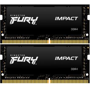 Kingston DRAM 64GB 3200MHz DDR4 CL20 SODIMM  (Kit of 2) FURY Impact EAN: 740617318364