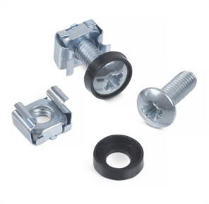 Cabeus SH-J014 Винт с шайбой и гайкой M6 для крепления 19" оборудования  (1 шт)