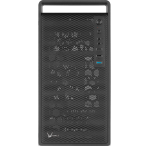 Aerocool Cs-109-S-BK-v1  (mATX,  без БП,  USB3.0 x1,  USB2.0 x2,  12cm black fan x 1)