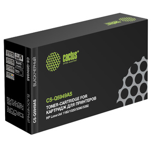 CACTUS Q5949A Картридж  (CS-Q5949AS) для LJ 1160 / 1320 / 3390 / 3392  (2500 стр.)