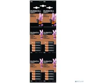 DURACELL LR6-4BL BASIC 4*4  (16 шт. в упаковке)