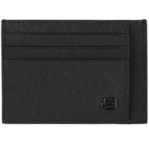 Чехол для кредитных карт Piquadro Black Square PP2762B3R / N черный натур.кожа