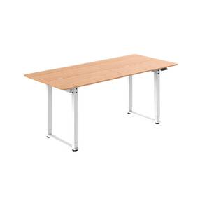 Defender Офисный стол Tempus дуб, 180*80, высота 72-117см_1