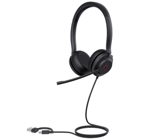Гарнитура проводная /  Yealink UH35 UH35 Dual UC USB-C / A [1308164]