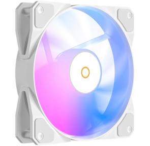 Вентилятор для корпуса Ocypus Beta F12 WH ARGB,  120x120x25mm,  4-PIN PWM,  800-1600 RPM,  29 DBA MAX,  HYDRO BEARING