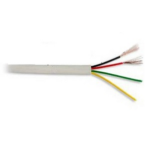 Кабель информационный Lanmaster TWT-5EFTP-LSZH кат.5е F / UTP общий экран 4X2X24AWG LSZH внутренний 305м белый