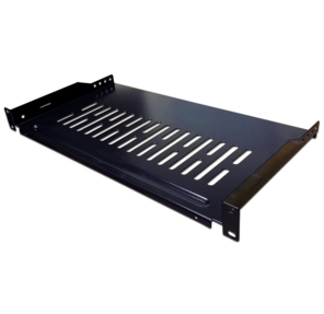 Полка стационарная Lanmaster TWT-CB-SFBF250-1U / 18 нагр.:60кг. 19" 250мм черный  (упак.:1шт)