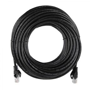 Патч-корд ACD-LPU5C-20M [ACD-LPU5C-20M] Cat5e UTP 24AWG 4Pair,  7 / 0.18мм CU Черный,  20м,   (741852)