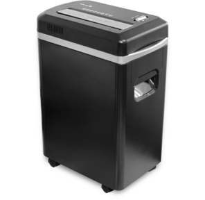 Уничтожитель документов ГЕЛЕОС УМ22-5,  DIN P-5  (5 ур-нь секр.),  фрагмент 2х8мм,  9-10 лист  (70г / м2),  CD / пл.карты / скрепки / скобы,  22 литра