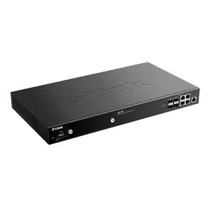 D-Link DWC-2000 / A2A,  WLAN Controller with  4 100 / 1000Base-T / combo-SFP ports,  manage up to 64 / 256 Unified APs. 4x 10 / 100 / 1000 BASE-T GE / SFP Ports,  2x USB 2.0 Ports,  Slot for hard disk drive module,  1x